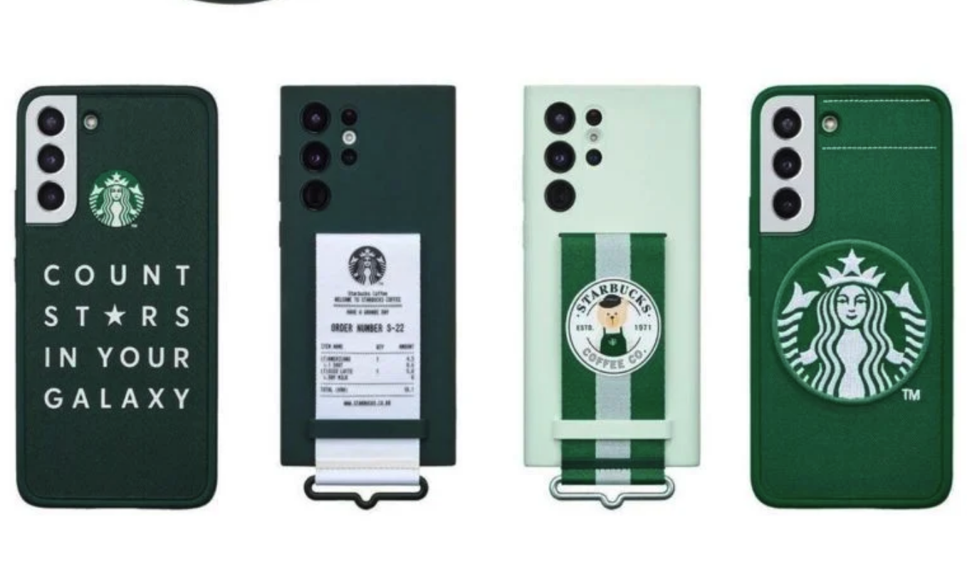 星巴克推出三星定制手机壳，Galaxy S22辨识度拉满，好看吗？