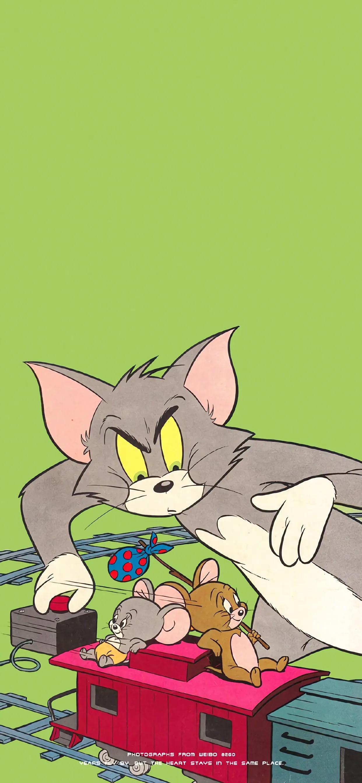 插画集‖TOM and JERRY猫和老鼠壁纸素材