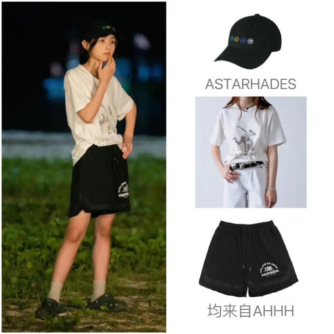 张子枫《#向往的生活#》私服解析七则，简约日常的夏日搭配！ ​​​