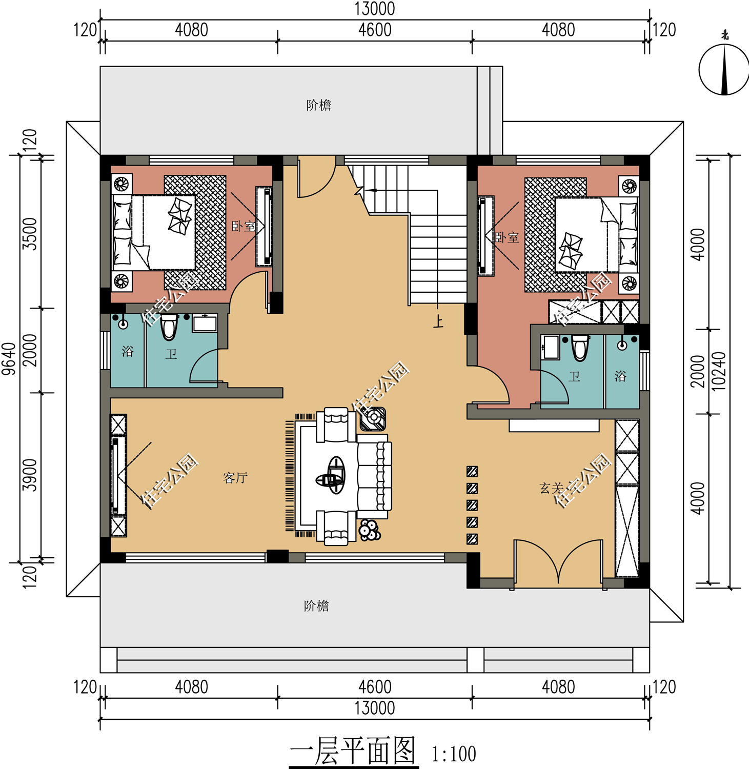 农村40万预算能建什么样的房子?预算低不是问题,图纸是关键
