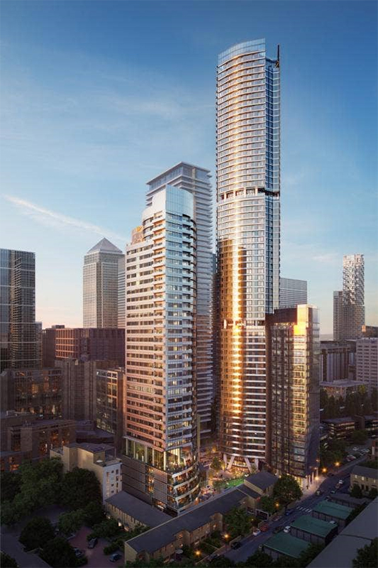 全球GDP前十强城市在建的超高建筑——纽约深圳以超级摩天楼引领