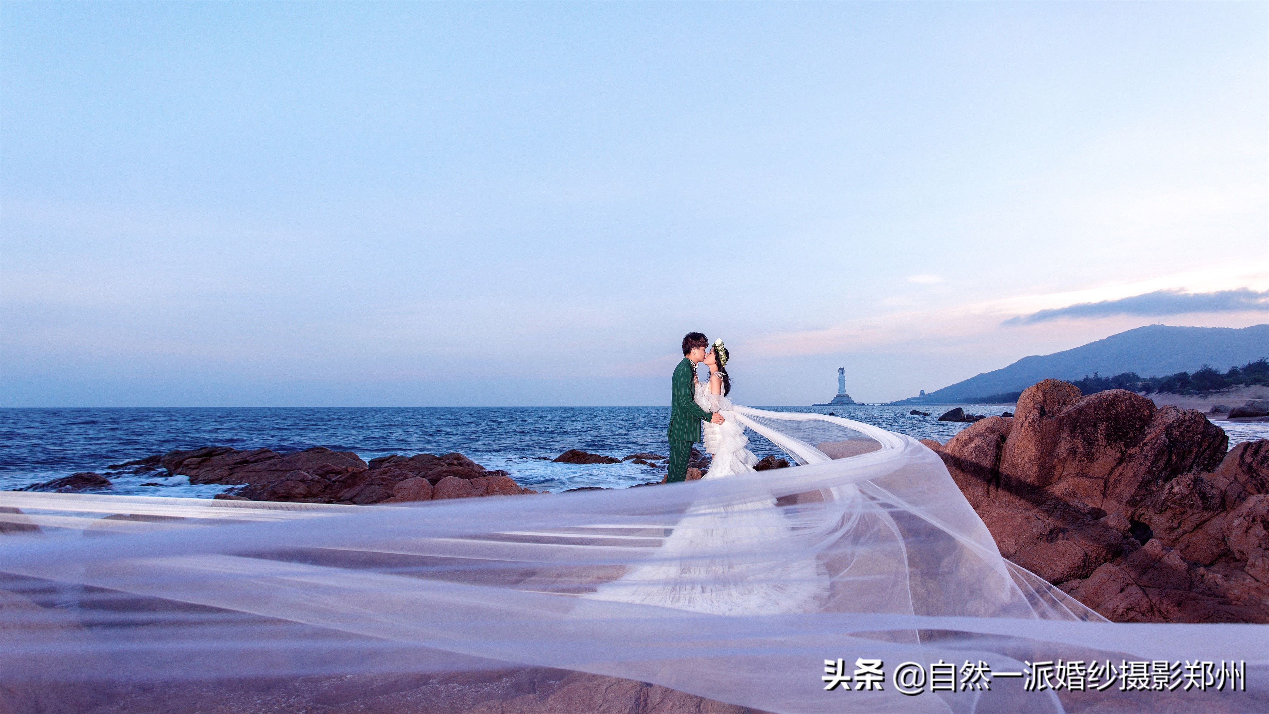 郑州去三亚拍婚纱照一套多少钱！小清新婚纱摄影只希望能陪你到老