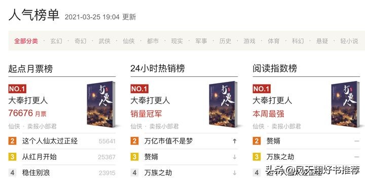 2021年起点封神小说，玄幻、仙侠，已完结