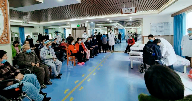 剑阁县中医医院开展良肢位摆放及治疗技巧讲堂