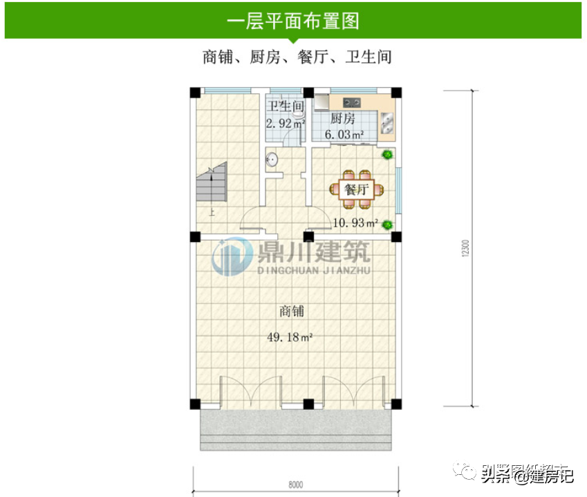 宅基地临街千万别浪费，江苏7套带商铺别墅，商住两用赚钱又安居