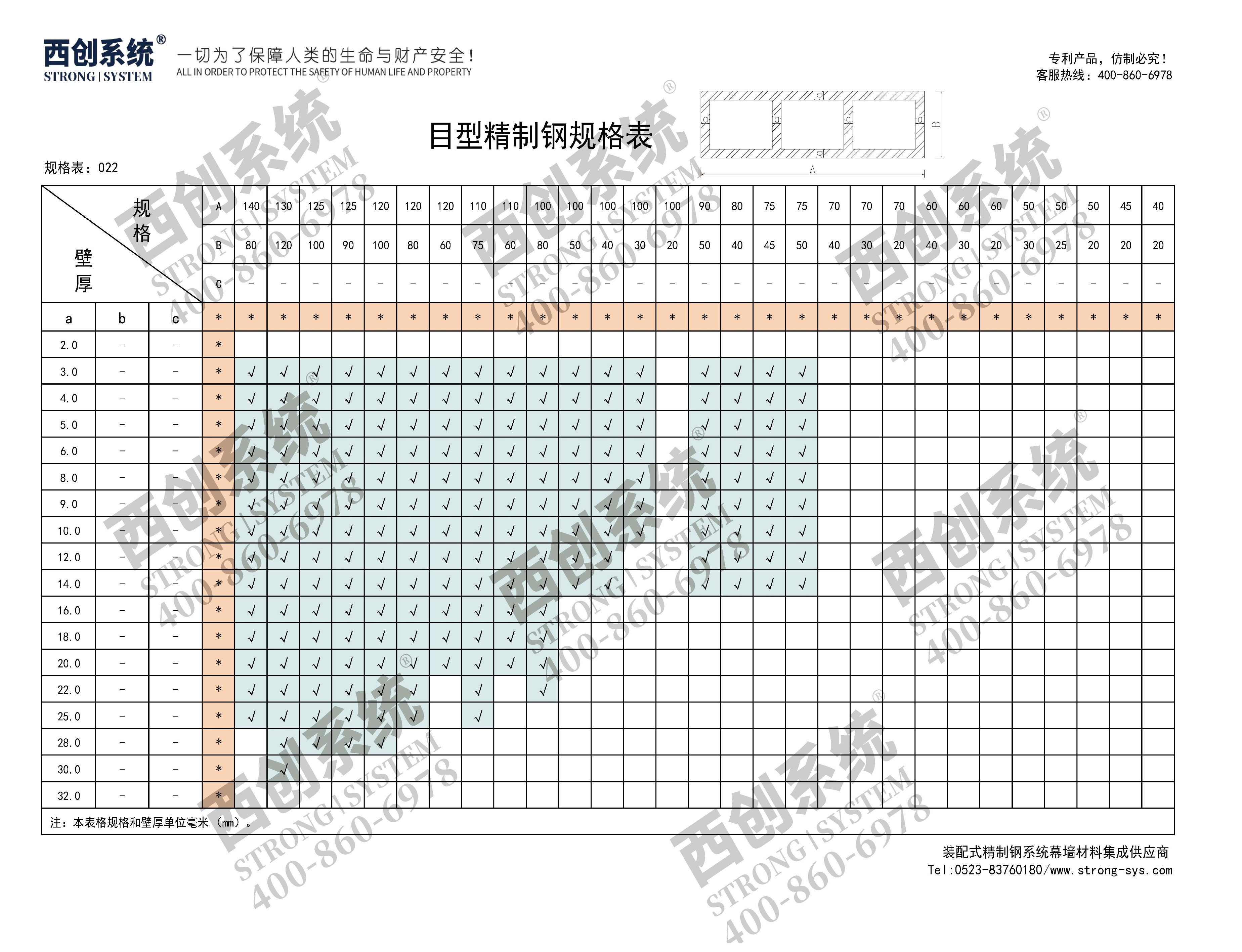 西创系统目型精制钢无横梁（隐藏横梁）幕墙系统(图14)