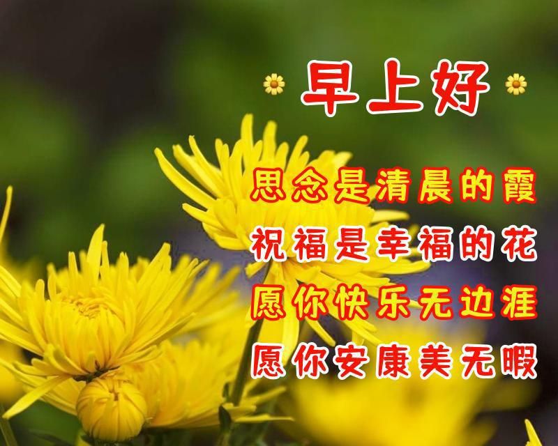 週一早安祝福語,唯美暖心,選一句問候朋友