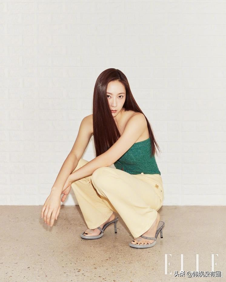 krystal郑秀晶elle画报公开粉丝从没让我失望过