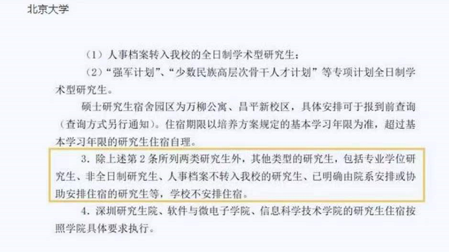 2022考研学生需了解，这些院校将不再提供宿舍，读研成本又增加了