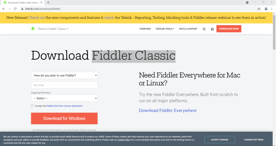 Fiddler经典版安装设置流程