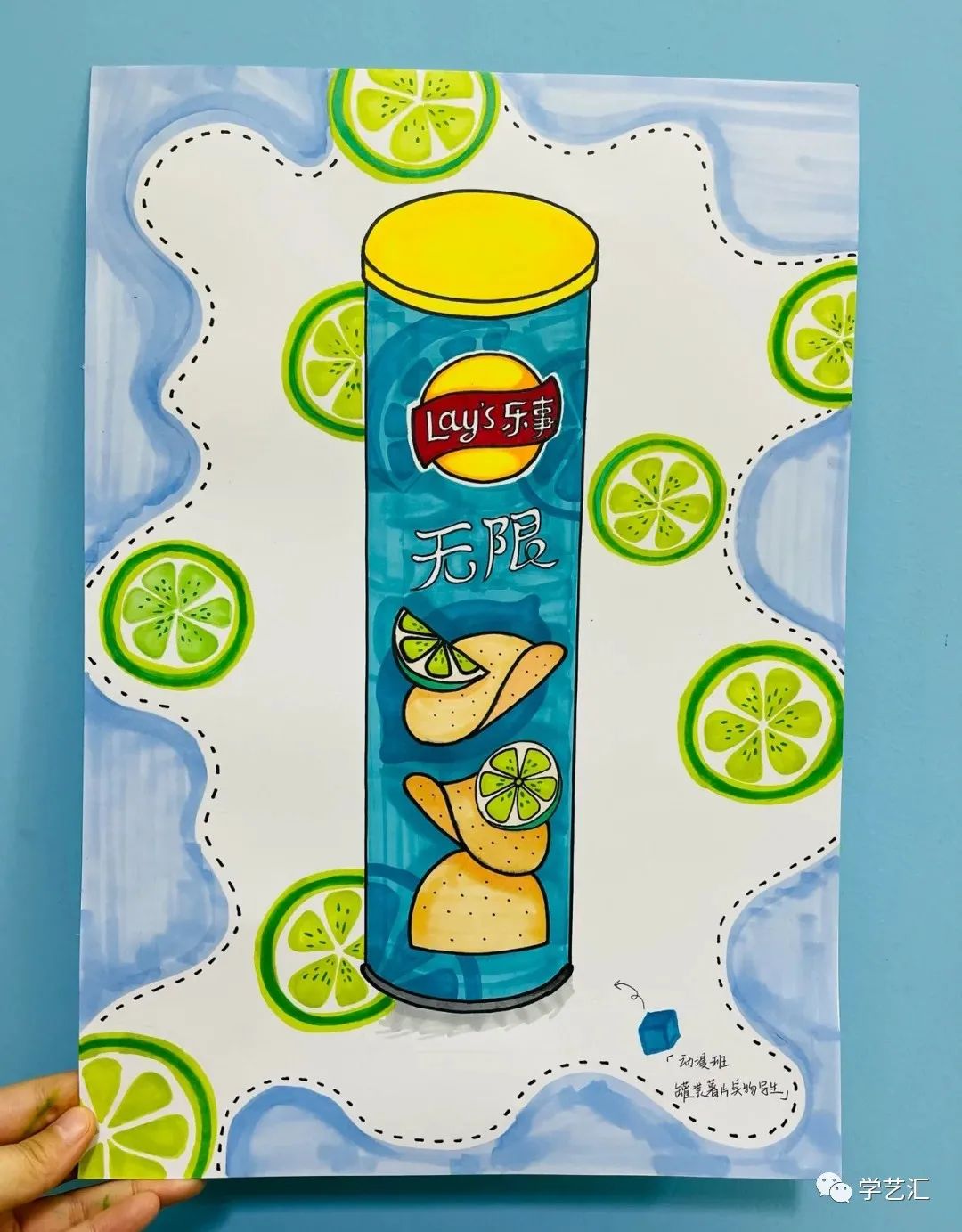 儿童画创作必备素材——42张儿童画，配色漂亮，造型简单