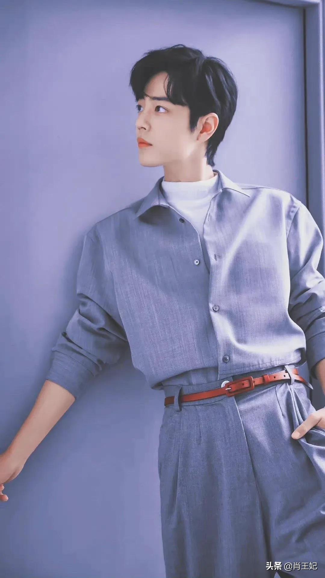 桃桃的一组生图,肖战的眼睛真好看,灵气逼人鲜花与少年绝配