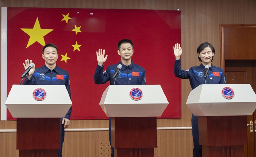 神舟14號飛天，創下6個“第一次”，唯一沒飛天的鄧清明又落選了