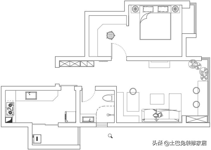 2猫1人的66㎡脏粉装修，还有女孩都爱的衣帽间