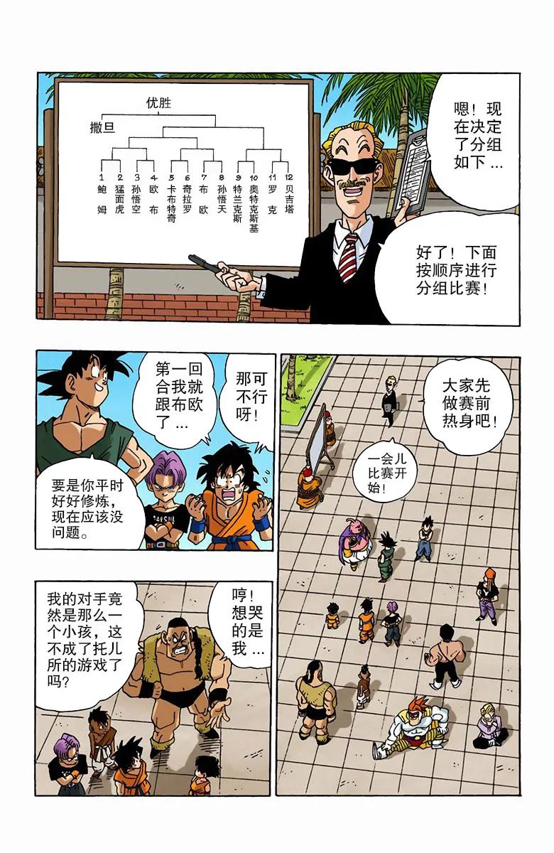 彩色七龙珠漫画 第516-519回(全)