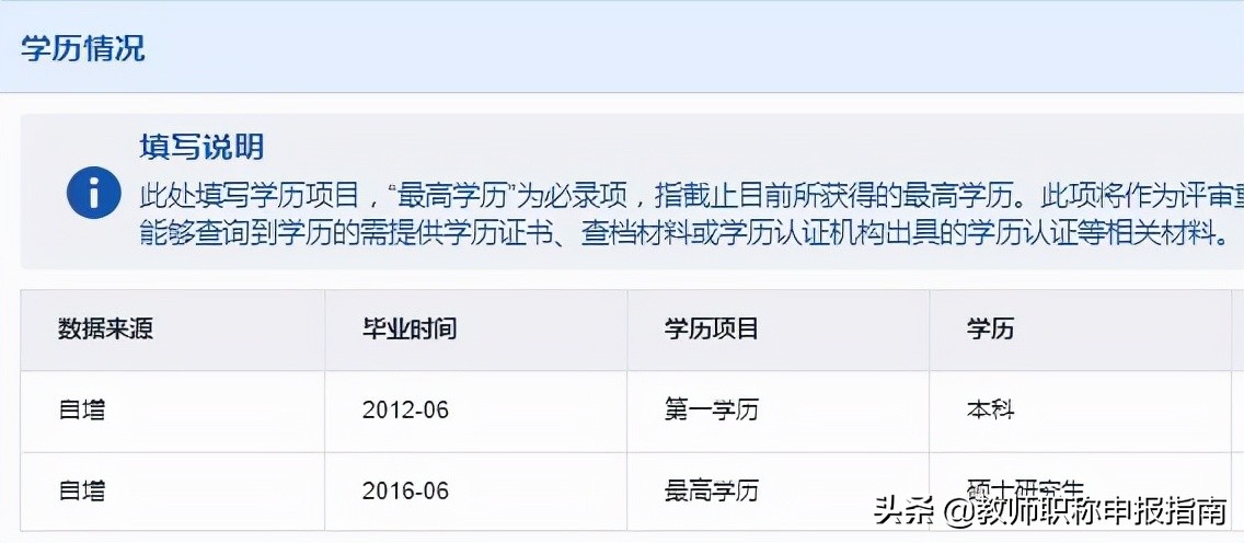 教师职称申报材料存在问题及如何规范填写（一）
