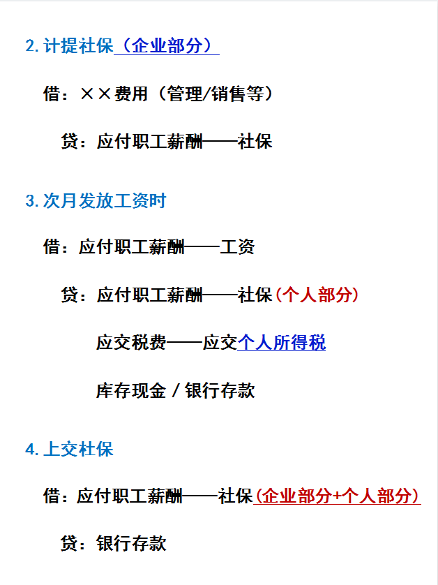 判断一个会计是否合格？看她会不会这样做五险一金账务处理，就行