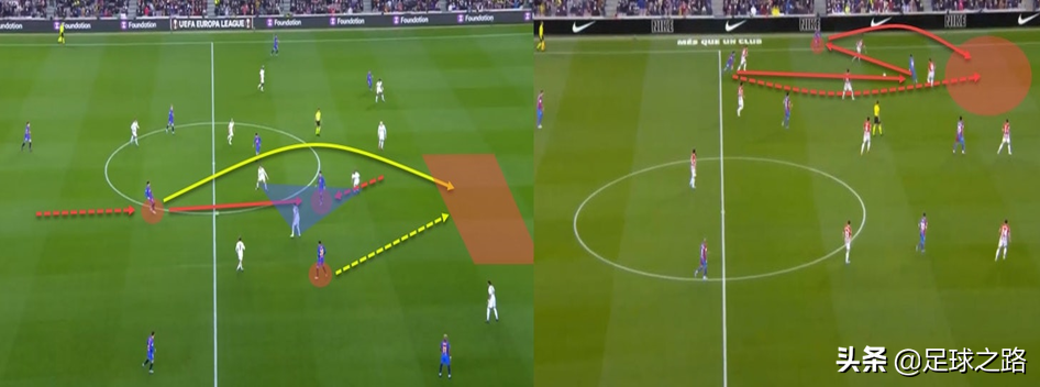 无球跑动技巧(巴萨托雷斯精彩无球跑动分析)