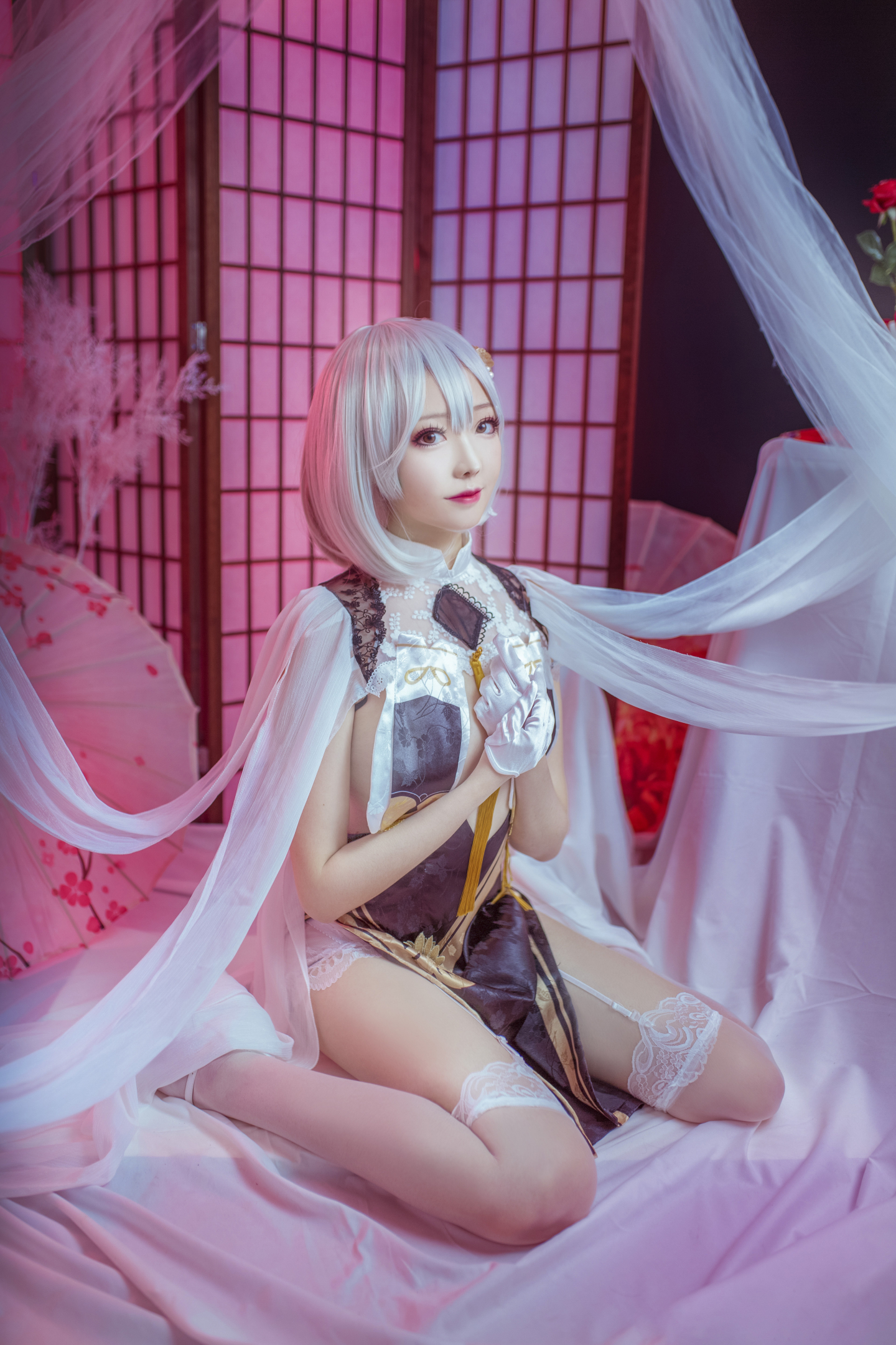 碧蓝航线 天狼星旗袍cosplay