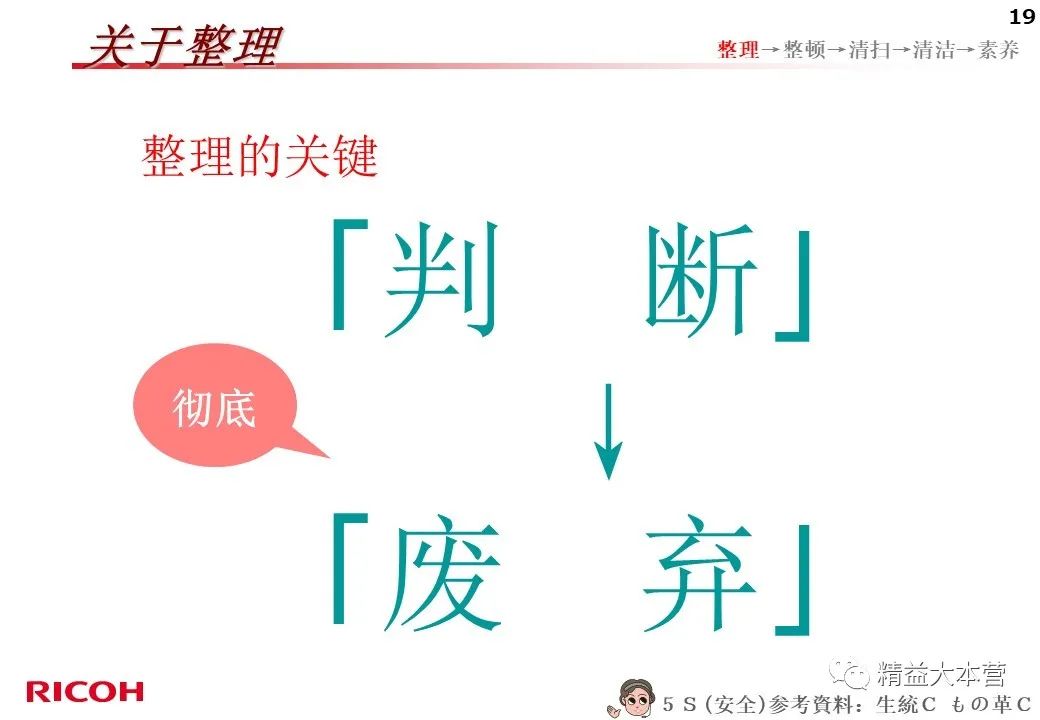 看看日本公司的5s怎么做的 PPT