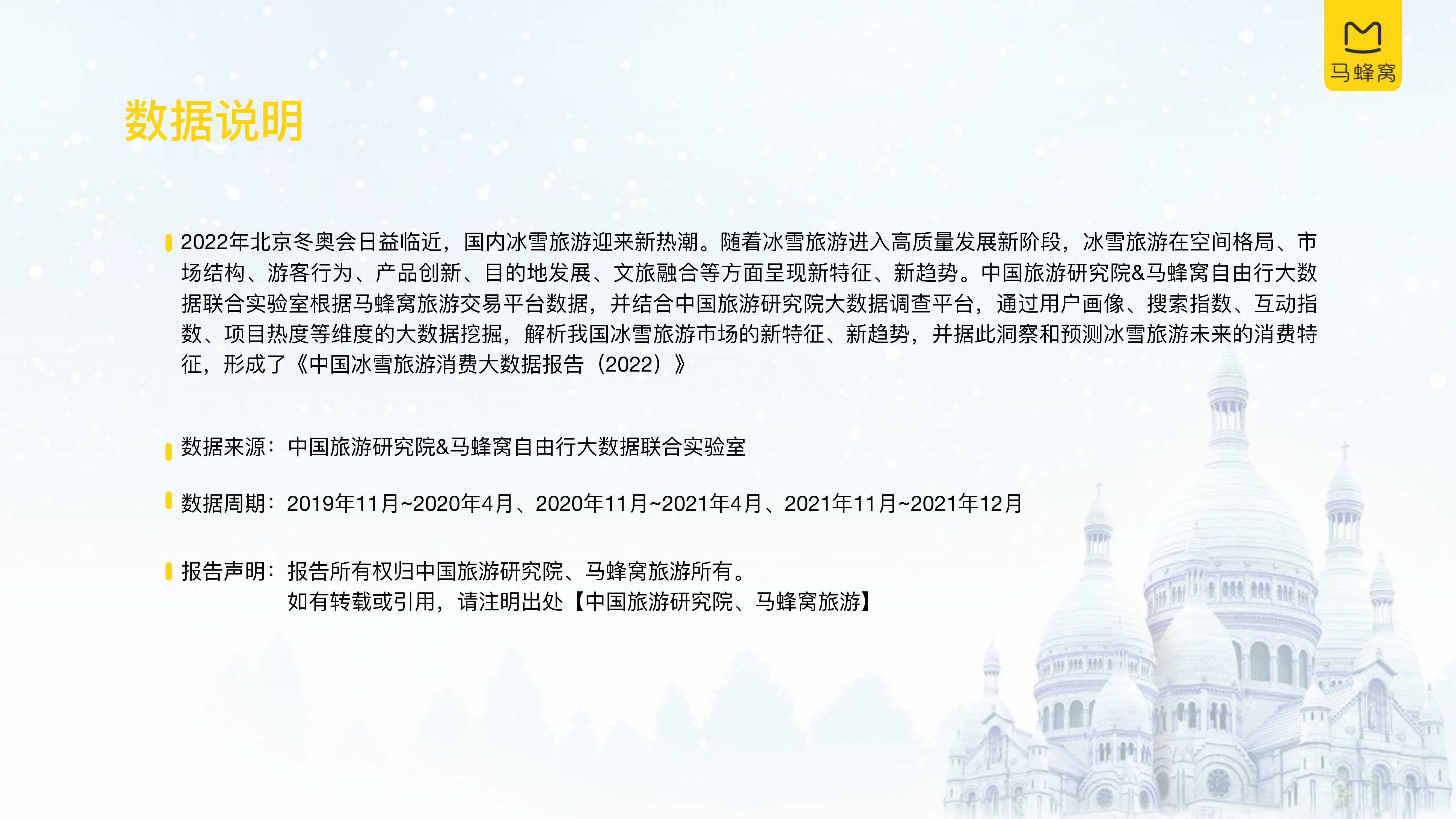 中国冰雪旅游消费大数据报告（2022）