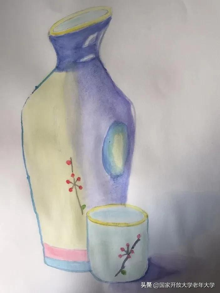 在校园·良作 | 水彩让我们的青春重新绽放——水彩画初级班学员作品