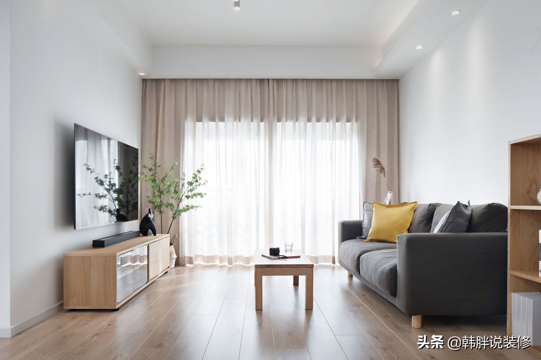 被她家的新房圈粉了，78㎡简约两居室，LDK设计，最爱超大阳台