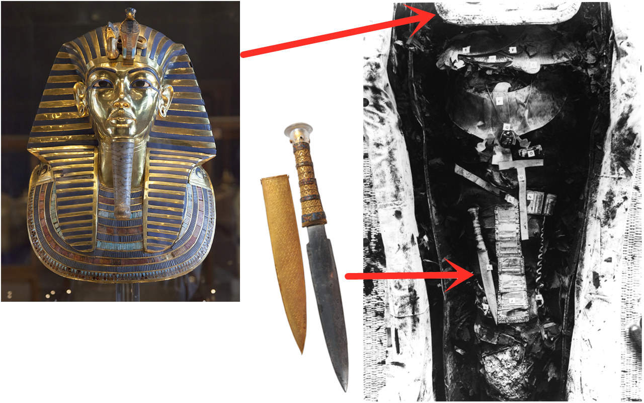 古埃及就有不锈钢？法老坟墓里的匕首，历经3350年竟没生锈