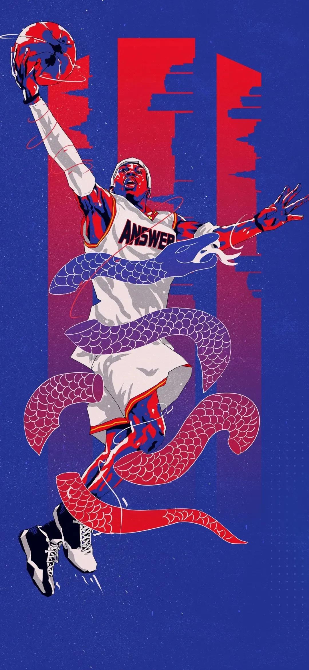 alleniverson(Alleniverson全面屏手机壁纸)