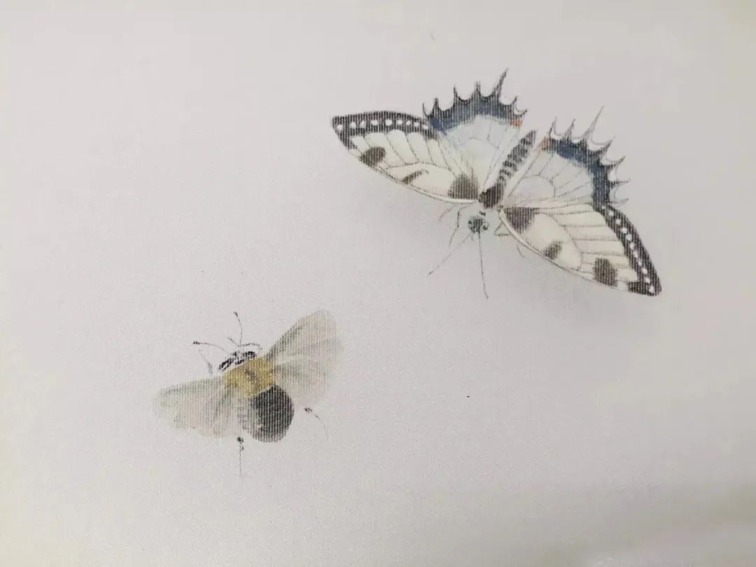 款款翩翩，不疑春深画中