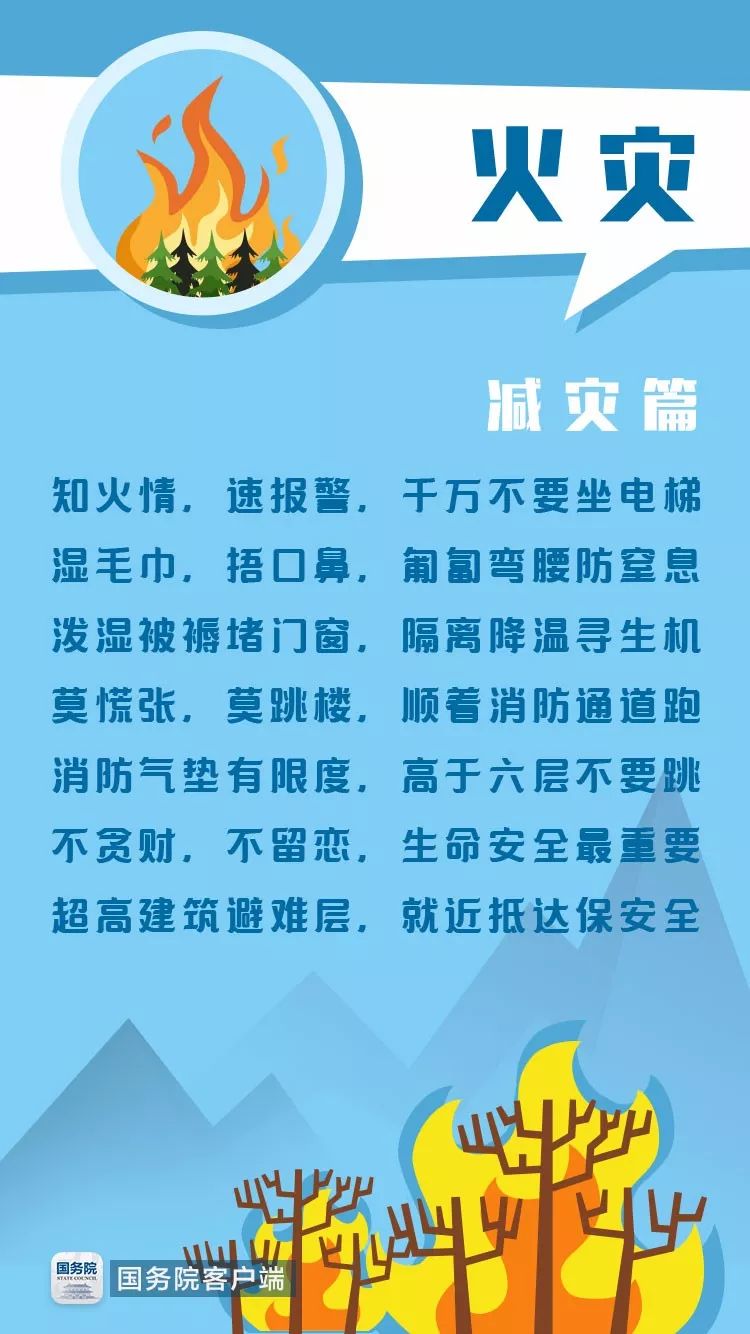 防灾减灾日 | 5大场景自救手册，7张图了解自然灾害，高效避险！