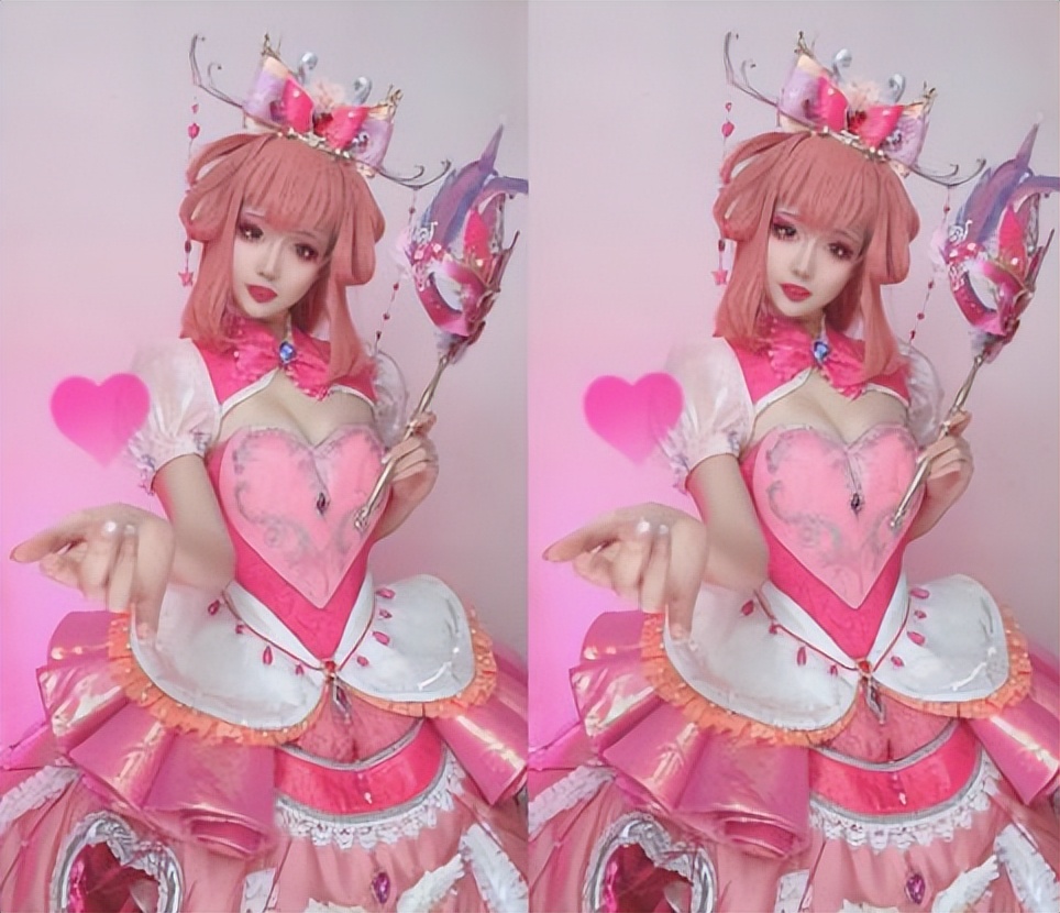 《叶罗丽》女神cos情公主,腰部线条好绝,网友:人间真人芭比?