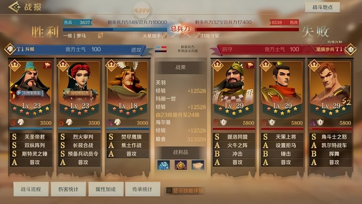 《火星兵法·开荒篇》之S3一组全服前十套首通汇总