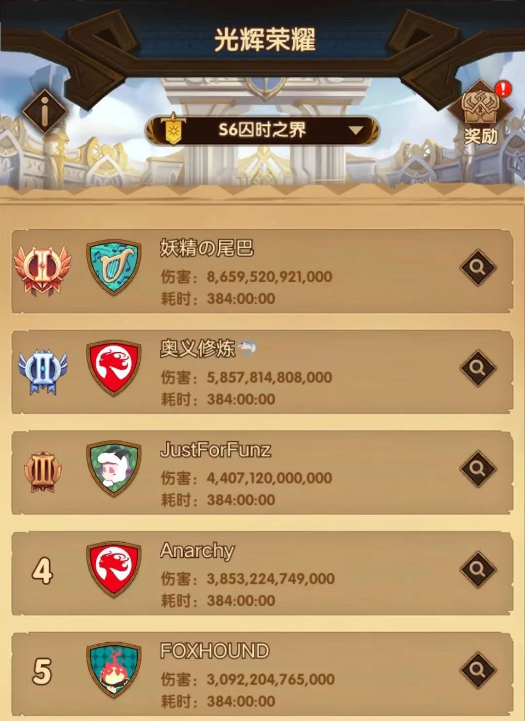 「爆料向」先遣服大团本奖励一览&光辉荣耀详情&猎宝角逐铭牌一览