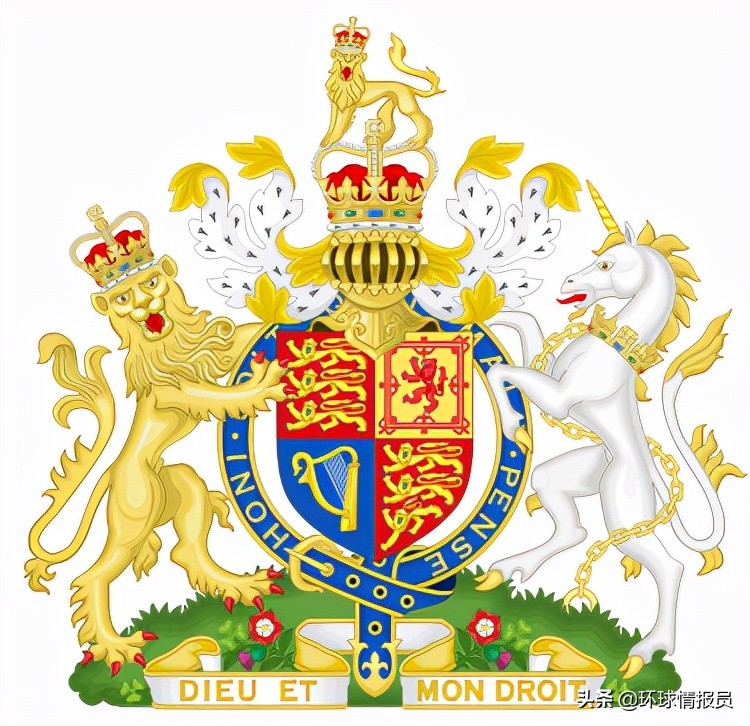 英国国徽，为什么写的是法语，而不是英语？
