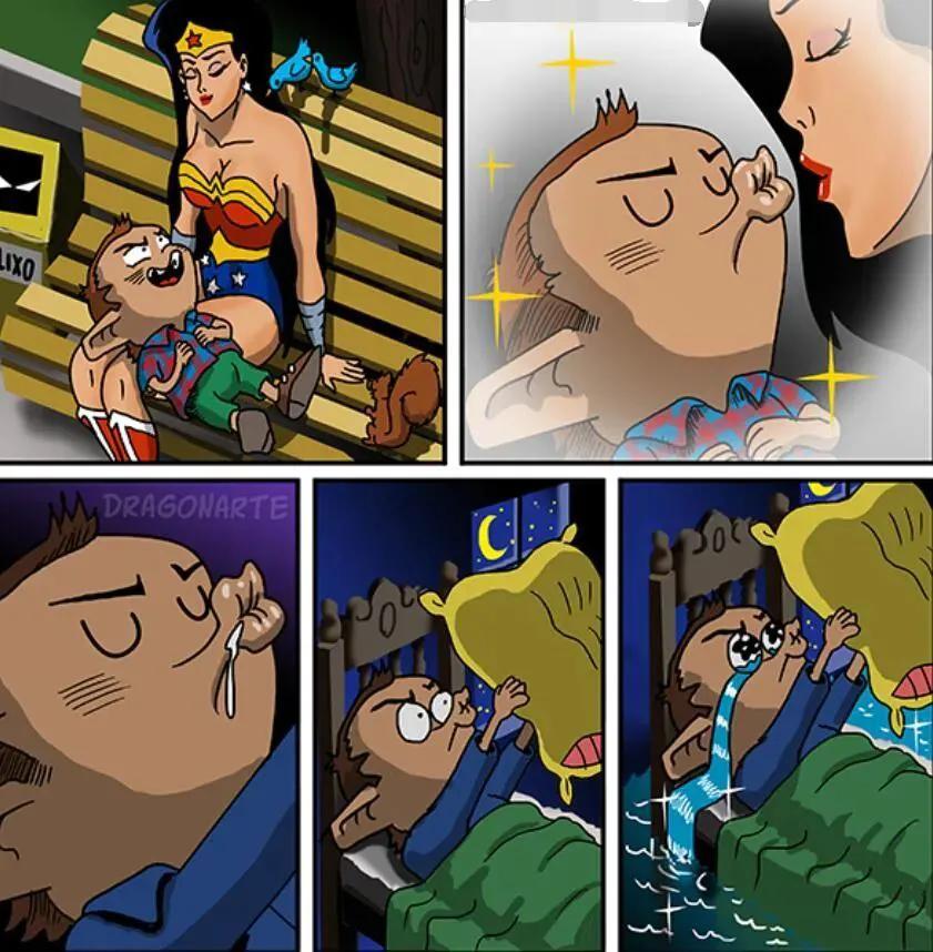 漫威DC搞笑漫画，蝙蝠侠和超人比赛射飞镖，闪电侠：你们礼貌吗？