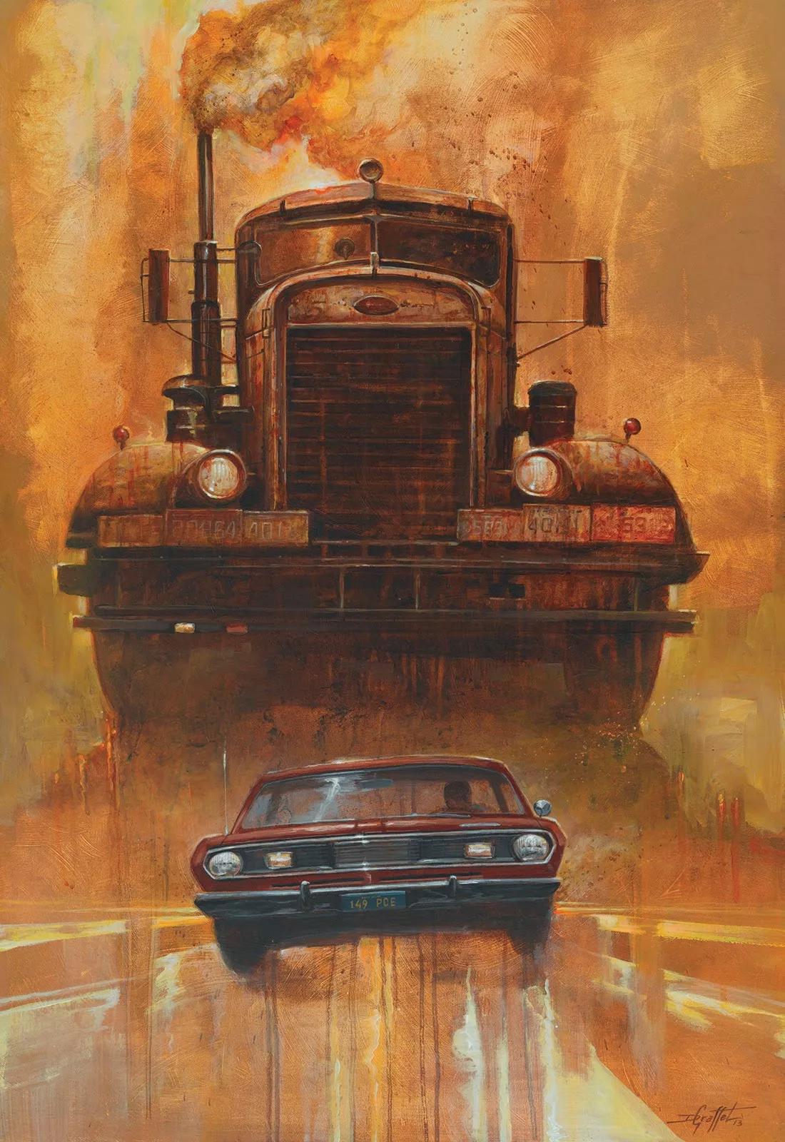 两个破车，一个天才 斯皮尔伯格的处女作电影《决斗》