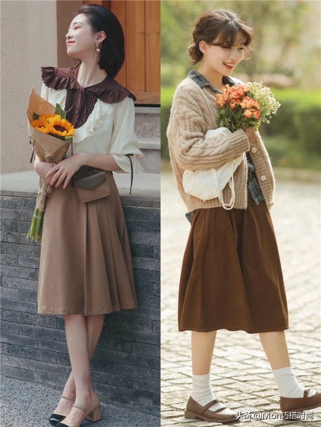 卡其色过时了，今秋流行“栗子色”，流行指数飙升，显白又衬肤