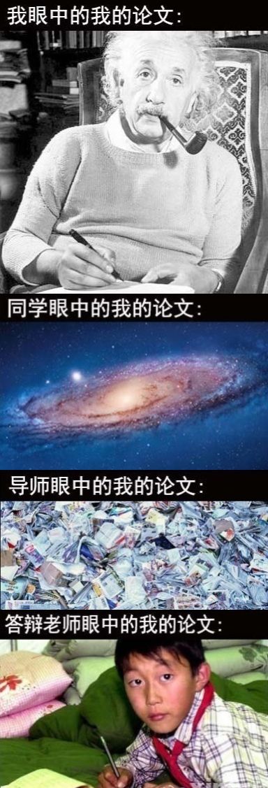 爆笑！想象中的论文答辩和真实的论文答辩，哈哈哈哈哈哈