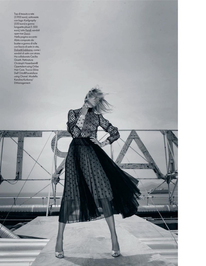 捷克超模卡罗琳娜·库尔科娃（ Karolina Kurkova）的时尚故事