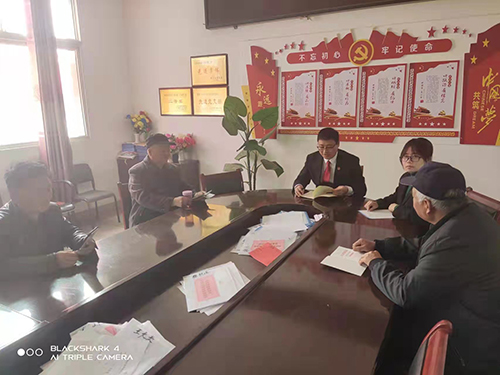 情暖三月 周至法院终南法庭深入开展学雷锋活动