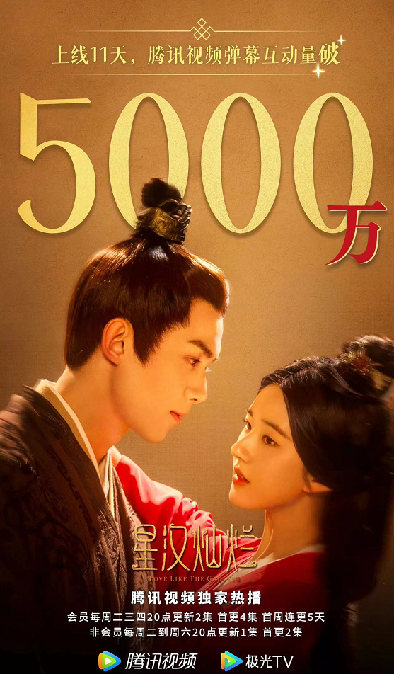 《星汉灿烂》热播：收视话题均火爆原因何在？吴磊赵露思领衔主演