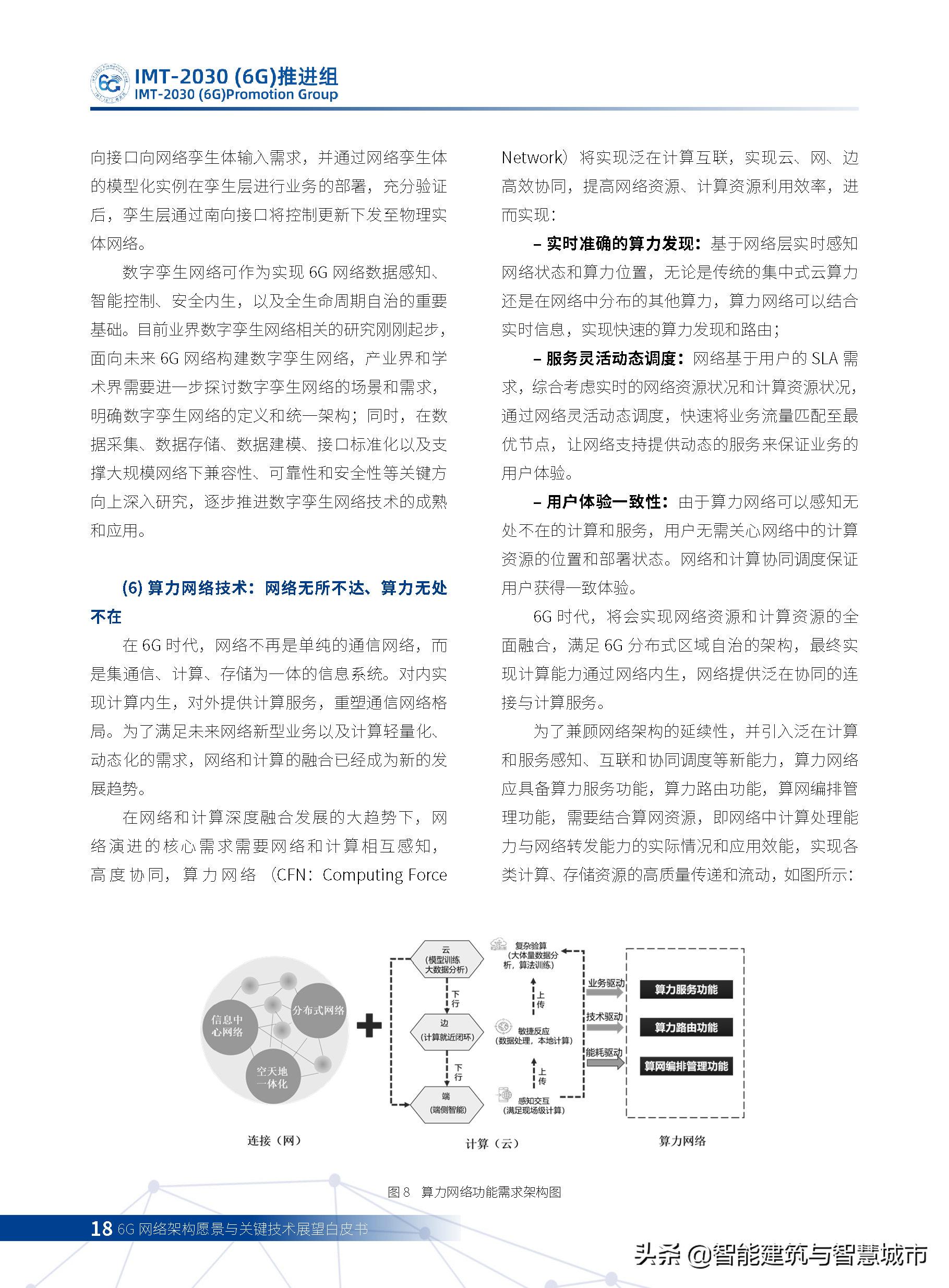 6G网络架构远景与关键技术展望白皮书