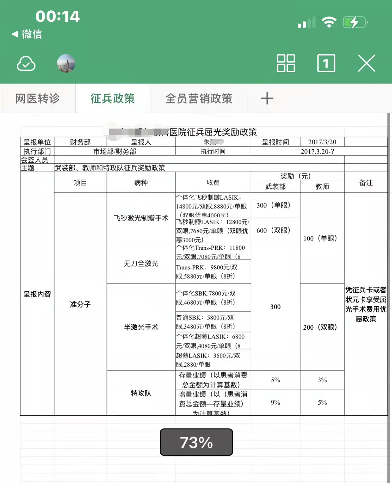 艾芬再战爱尔眼科：举证手术回扣涉500余人，质疑财务有两笔账，将向纪委举报；高管承认属实称是行业规矩