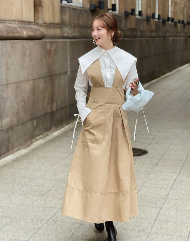ins博主mikk私服精致而优雅 基础款穿大品牌味道