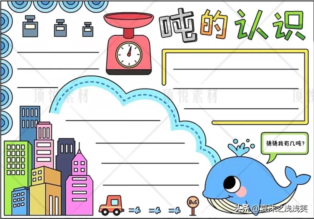 小学生数学常用手抄报200张