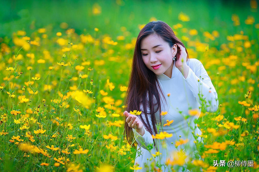 拍照不會擺姿勢？3句口訣拍好賞花人像照，手機攝影有技巧