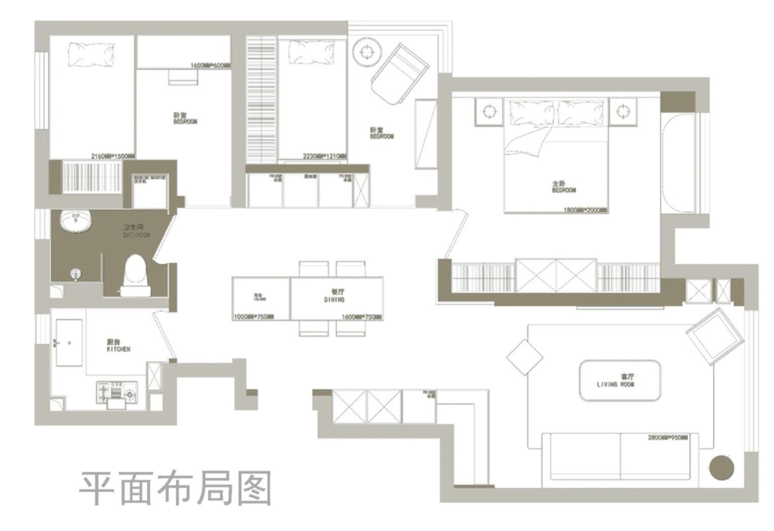 110㎡的户型，餐厅却只有巴掌大，她以逆向思维改造后，超舒适