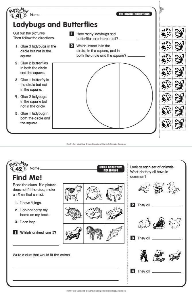 免费下载｜209页小学生趣味数学练习册《Day-by-Day Math Mats》