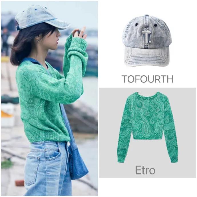 张子枫《#向往的生活#》私服解析七则，简约日常的夏日搭配！ ​​​